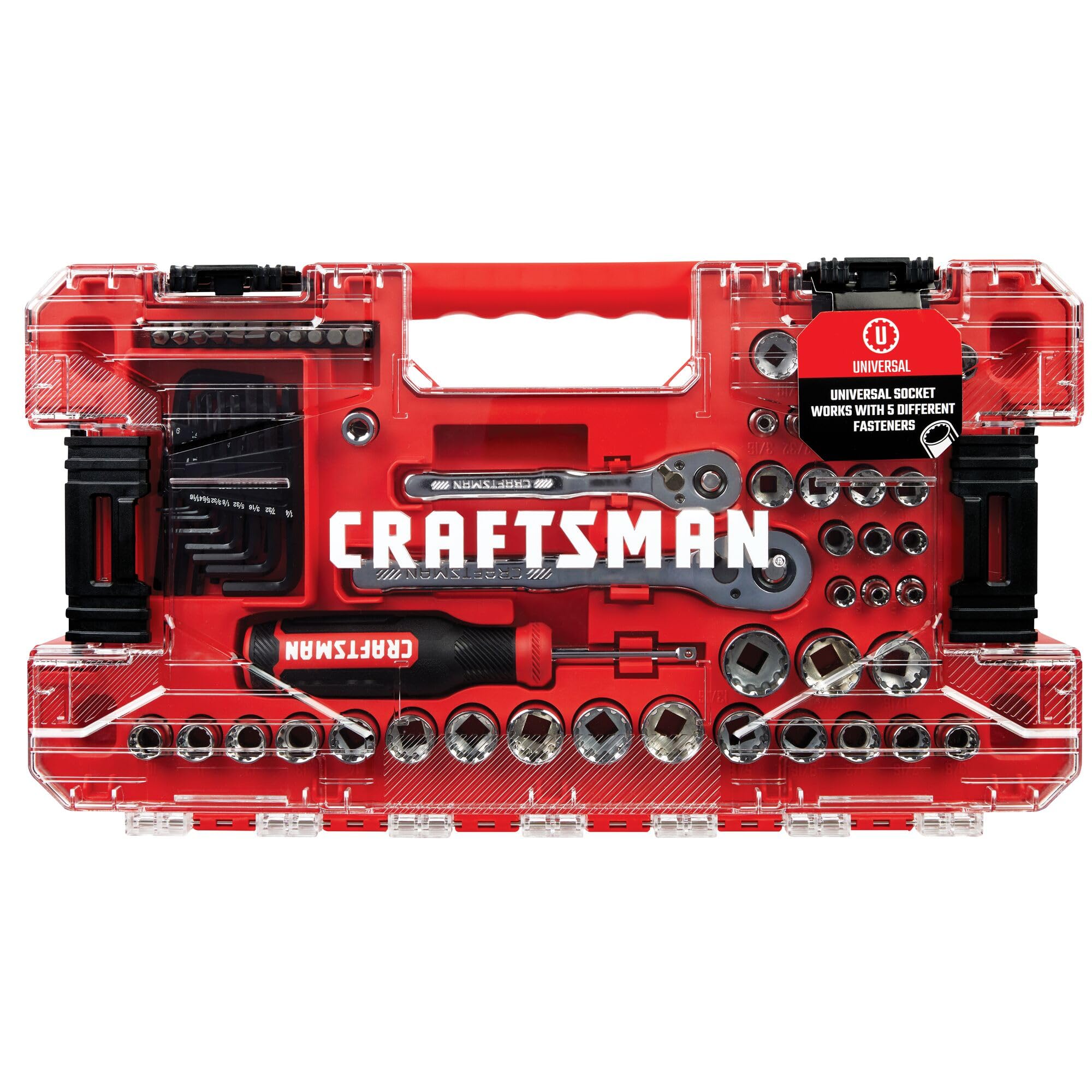 Amazon.com: CRAFTSMAN 68pc VERSASTACK Universal Mechanics Tool Set